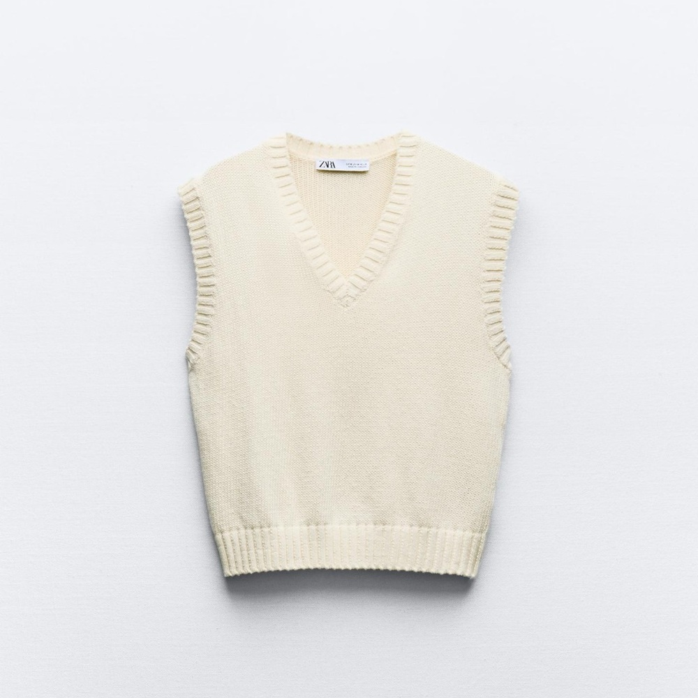 NWT Zara knit vest